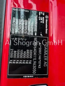 Mercedes-Benz Actros 3263 8x4 Jonsered Holztransporter/Retarder/Euro 6