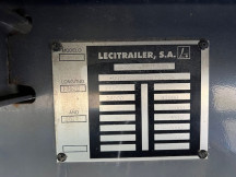 Lecitrailer /Edscha/3 x Achsen SAF